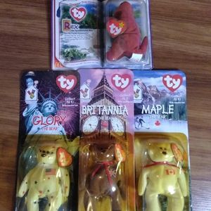 Vintage Bennie Babies New in Box Lot